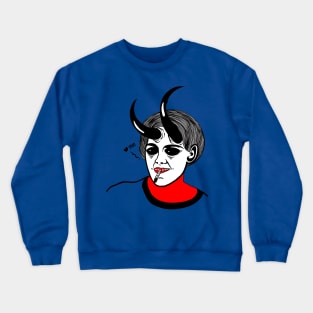 Smoking Succubus Crewneck Sweatshirt